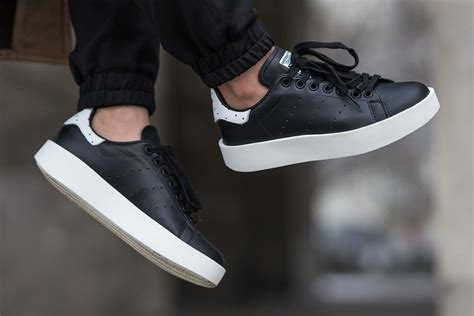 adidas stan smith bold zwart|adidas stan smith black sale.